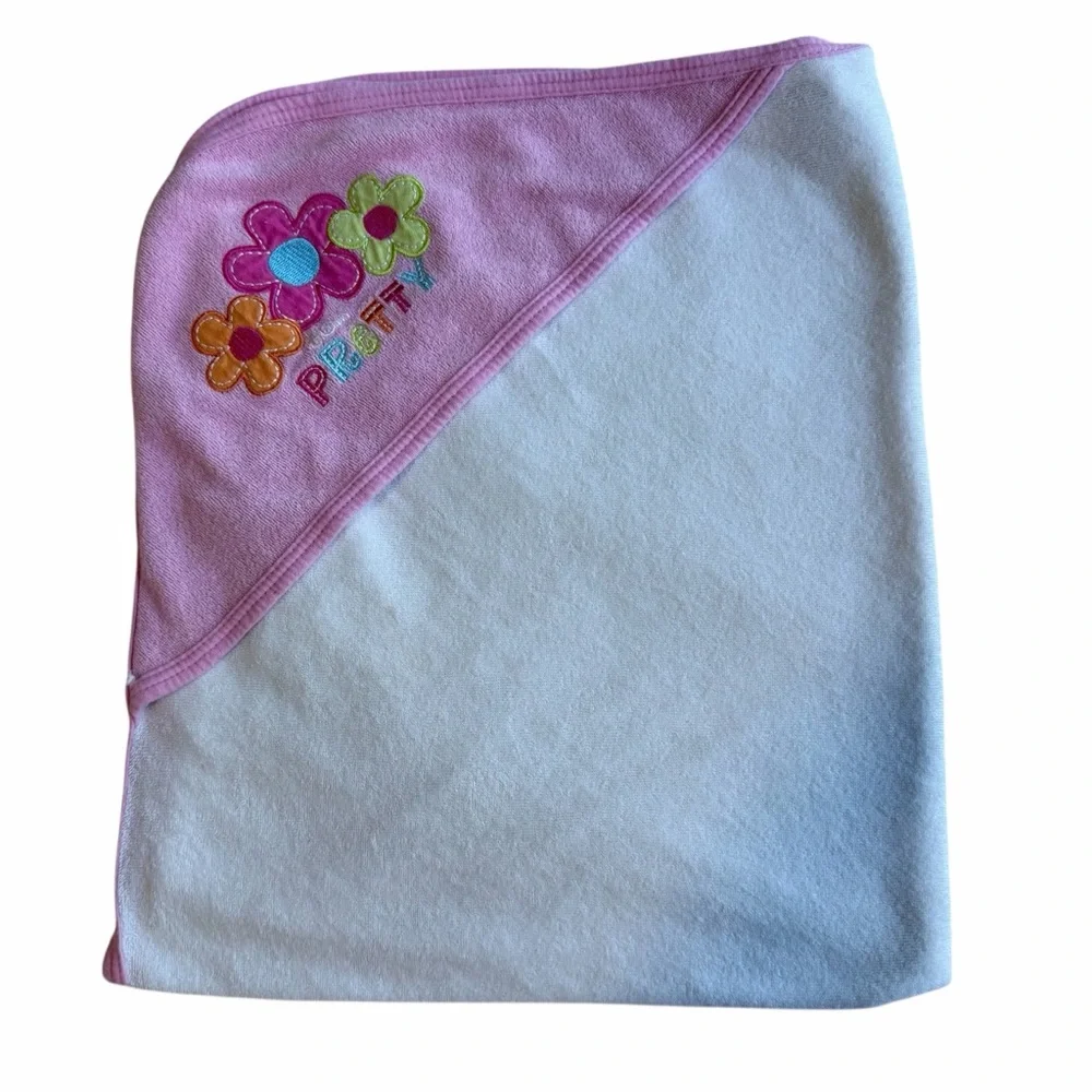 Gerber Floral Hooded Towel